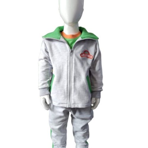 conjunto buzo blanco arcoiris del saber